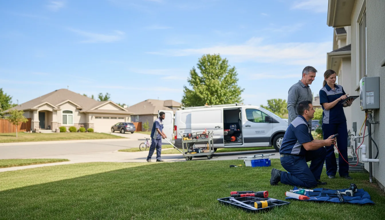 Professional Outdoor Tankless Water Heater Installation in Temple, OK